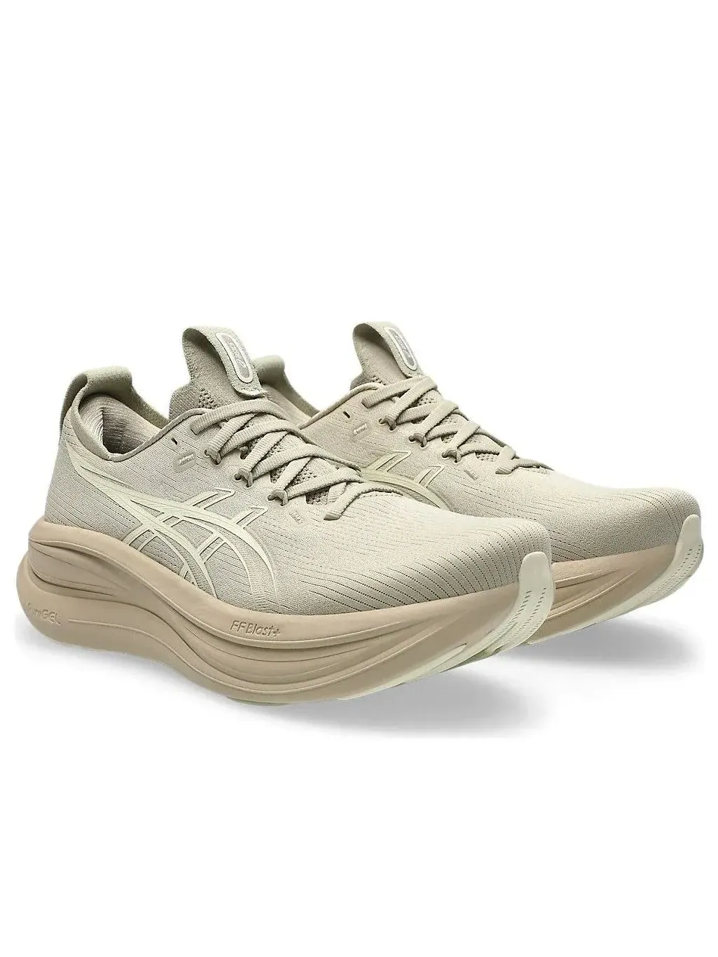 Кроссовки ASICS Gel-Nimbus 28 'Feather Grey Cream' — изображение 3 из 7, бежевый
