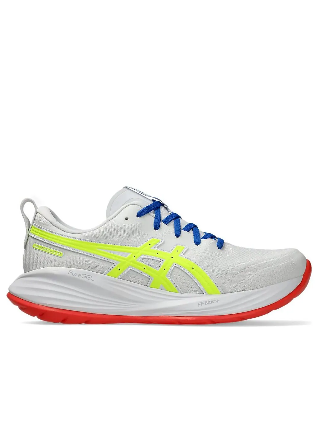 Кроссовки ASICS Gel Cumulus 27 'Track Club Pack - Safety Yellow' — изображение 2 из 6, белый