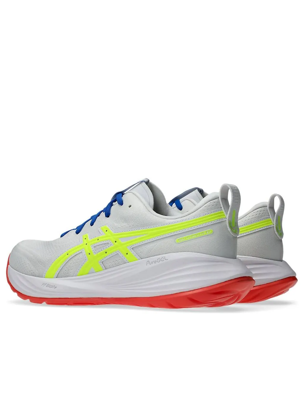 Кроссовки Asics Gel Cumulus 27 'Track Club Pack - Safety Yellow' — изображение 3 из 6, белый/желтый