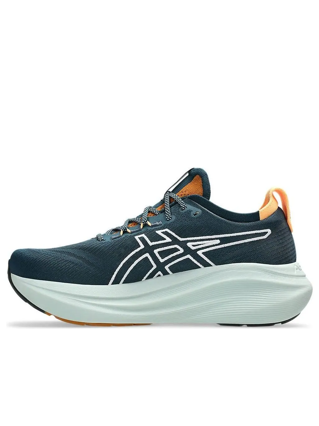 Кроссовки ASICS Gel-Nimbus 27 TR 'Nature Bathing Tranquil Teal' — изображение 1 из 7, темно-синий