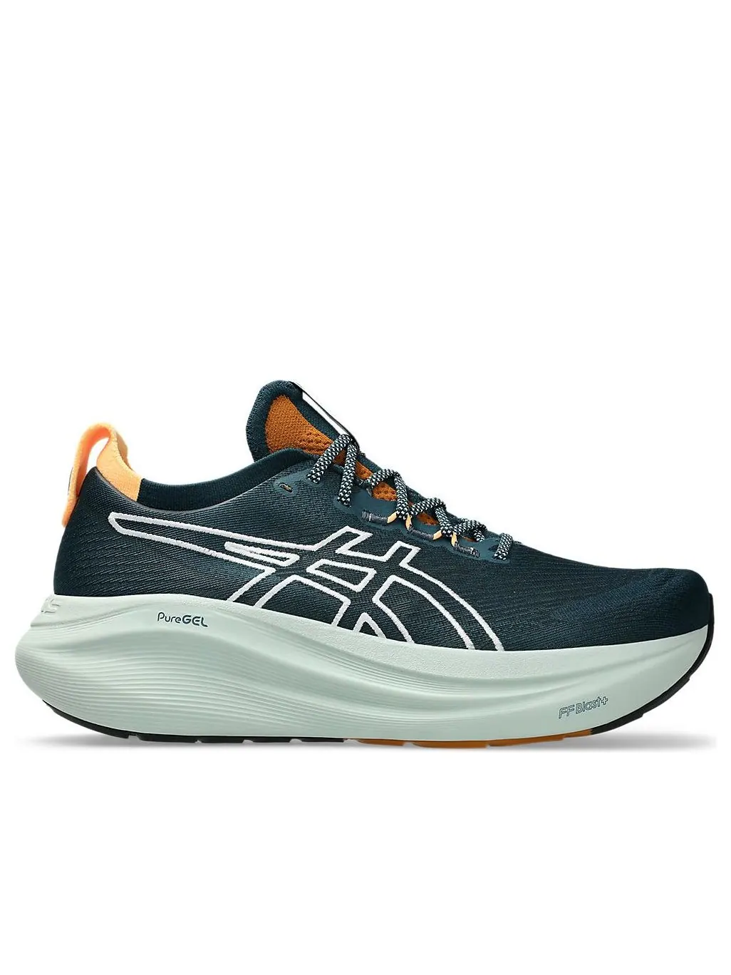Кроссовки ASICS Gel-Nimbus 27 TR 'Nature Bathing Tranquil Teal' — изображение 2 из 7, темно-синий