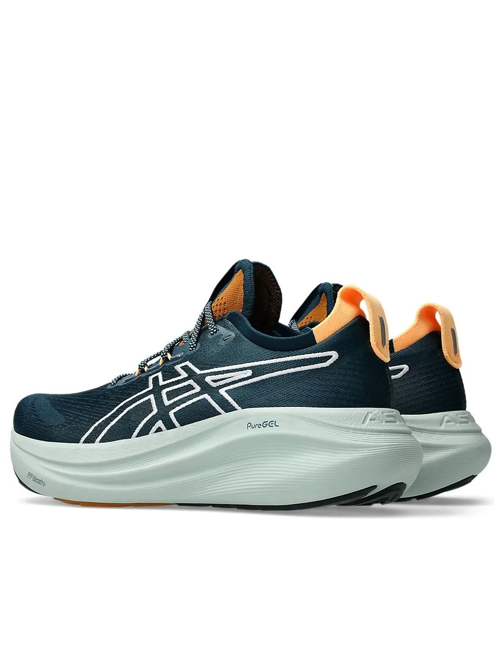 Кроссовки ASICS Gel-Nimbus 27 TR 'Nature Bathing Tranquil Teal' — изображение 4 из 7, темно-синий