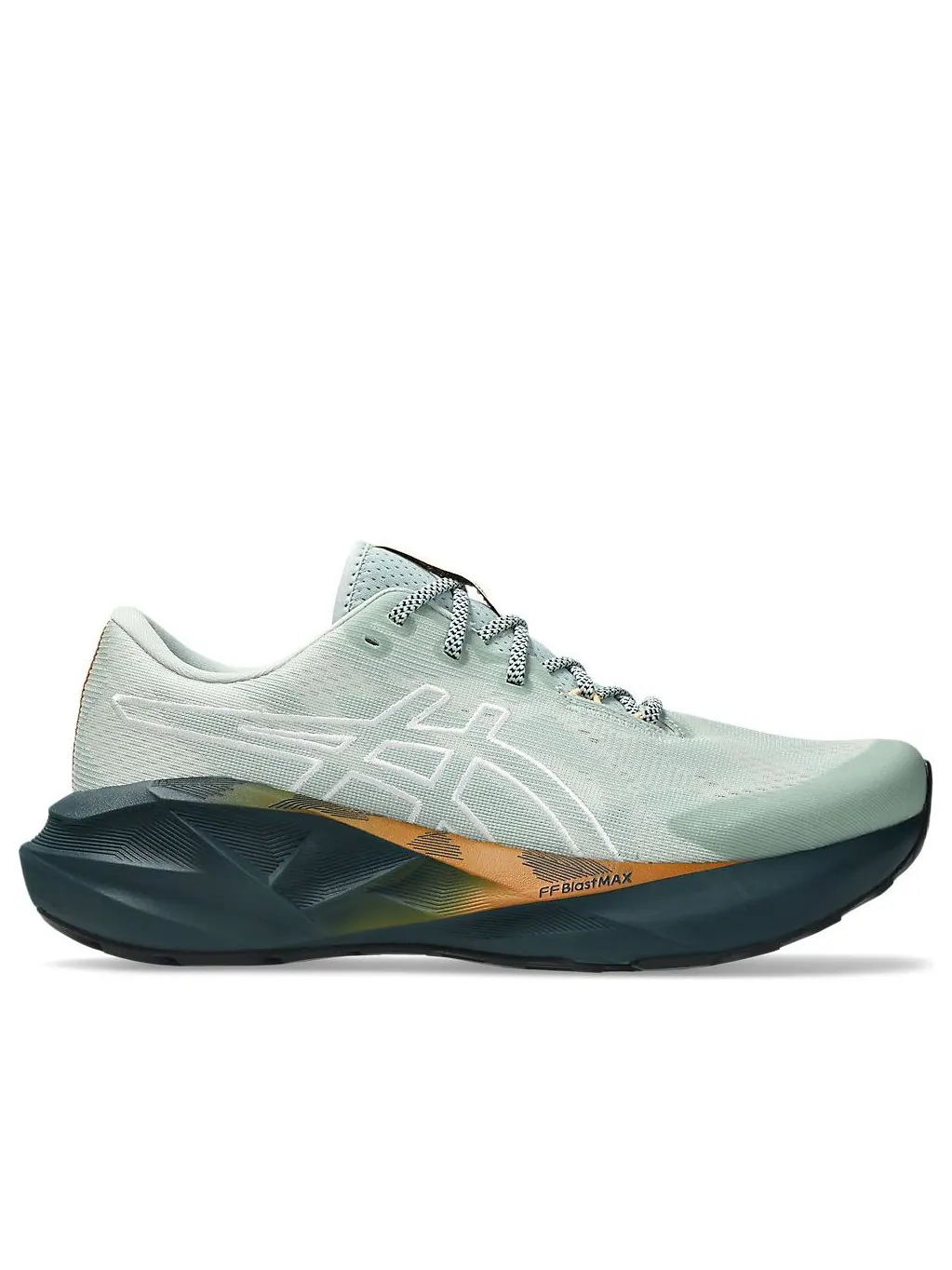 Кроссовки ASICS Novablast 5 TR 'Nature Bathing Lichen Rock' — изображение 2 из 7, зеленый