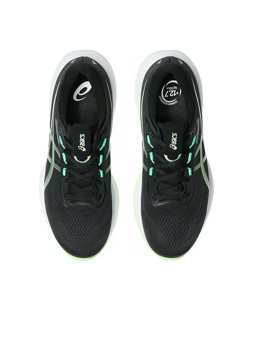 Кроссовки ASICS Gel-Cumulus 28 'Black Illuminate Green' — изображение 6 из 7, черный
