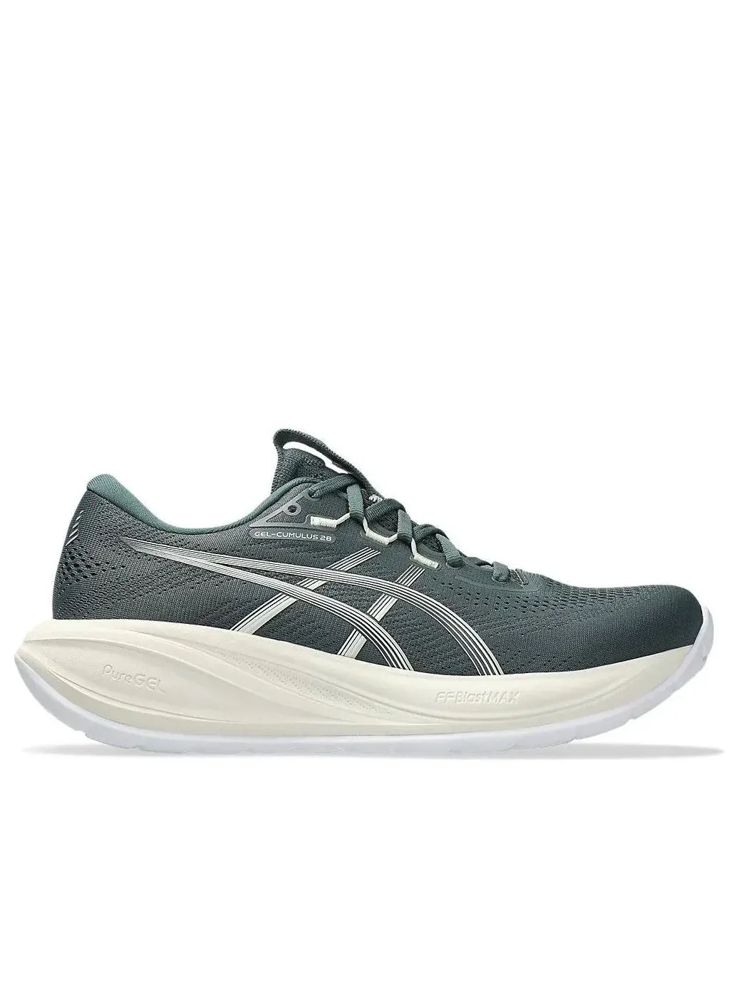 Кроссовки ASICS Gel-Cumulus 28 'Dark Green White' 1011C143-300 — изображение 2 из 7, зеленый