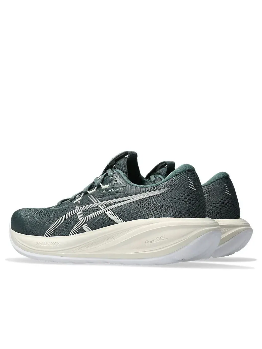 Кроссовки ASICS Gel-Cumulus 28 'Dark Green White' 1011C143-300 — изображение 4 из 7, зеленый