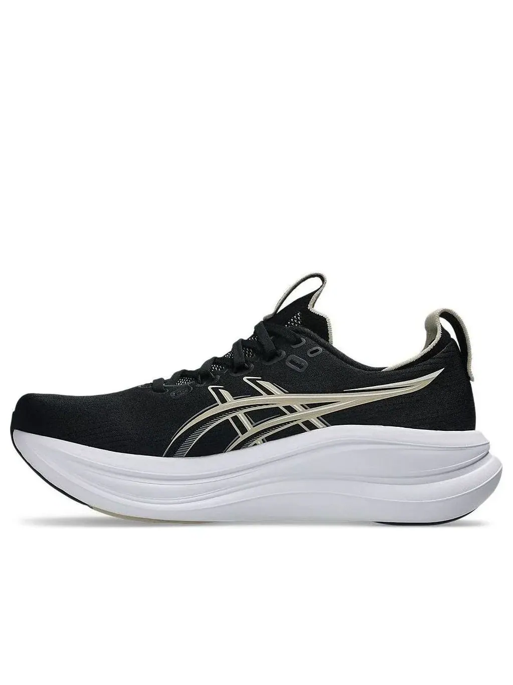 Кроссовки ASICS Gel-Nimbus 28 4E Extra Wide 'Black Feather Grey' 1011C145-002 — изображение 1 из 7, черный