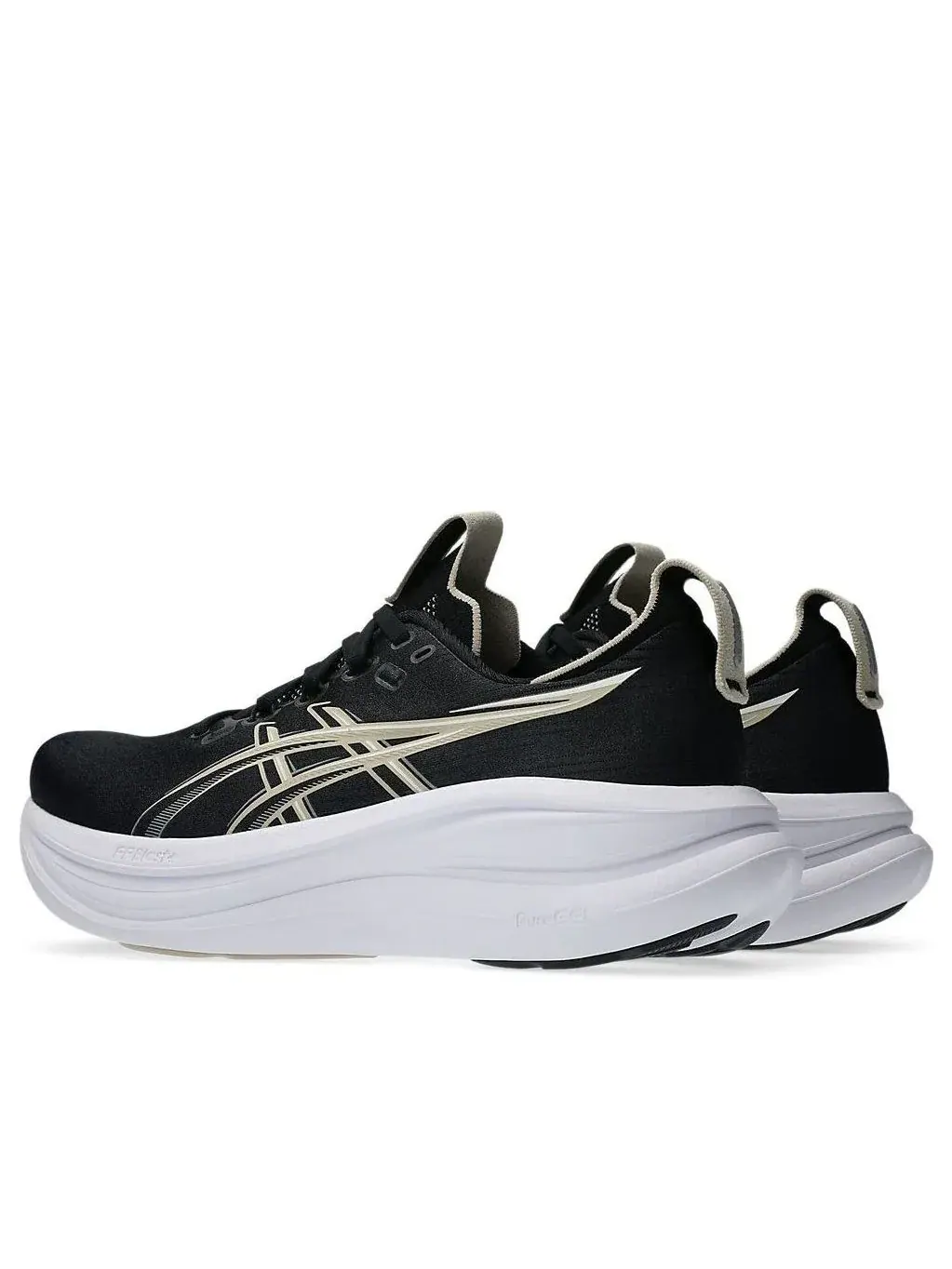 Кроссовки ASICS Gel-Nimbus 28 4E Extra Wide 'Black Feather Grey' 1011C145-002 — изображение 4 из 7, черный