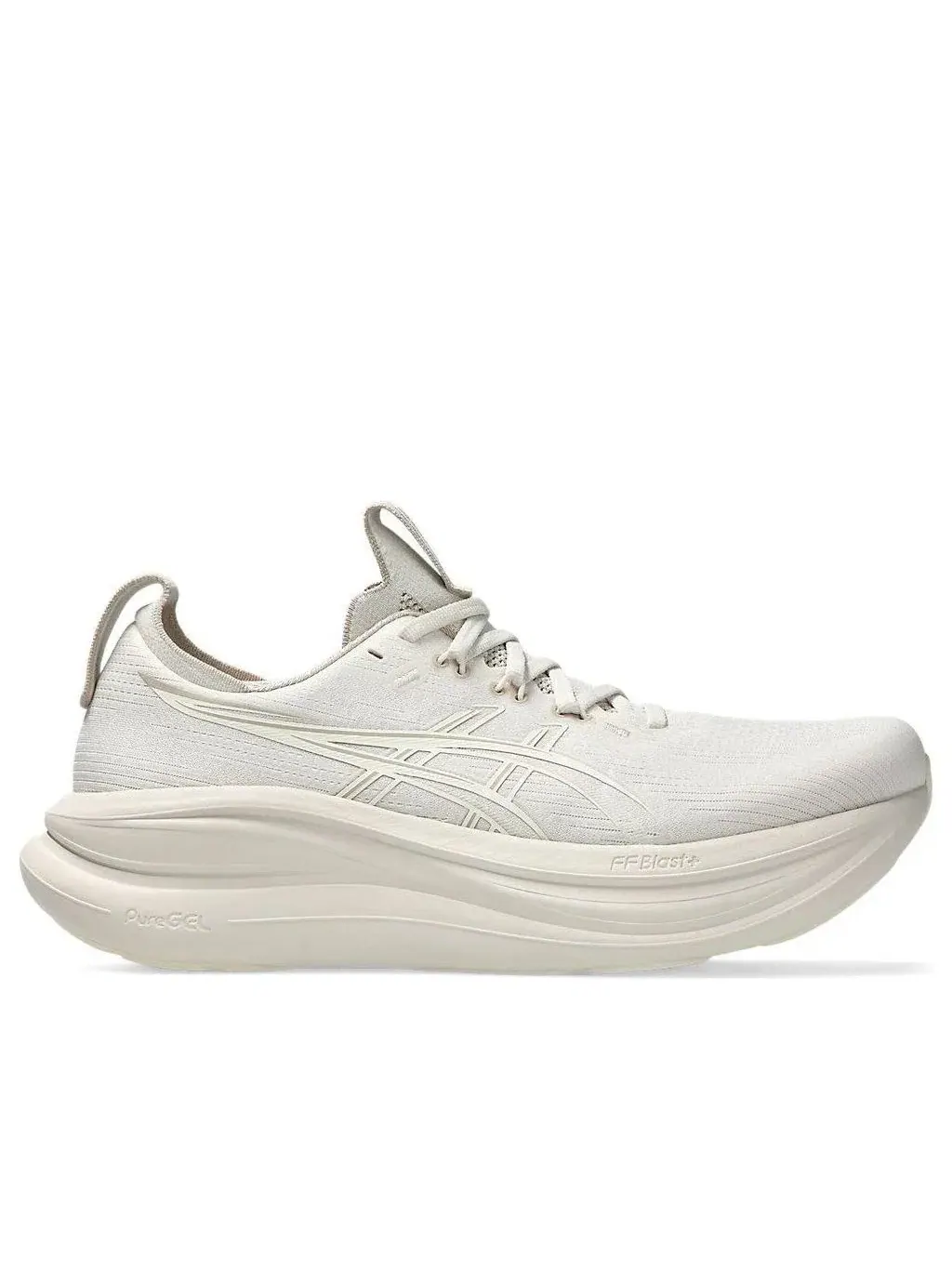 Мужские кроссовки для бега с широкой колодкой Gel-Nimbus 28 ASICS — изображение 2 из 7, белый