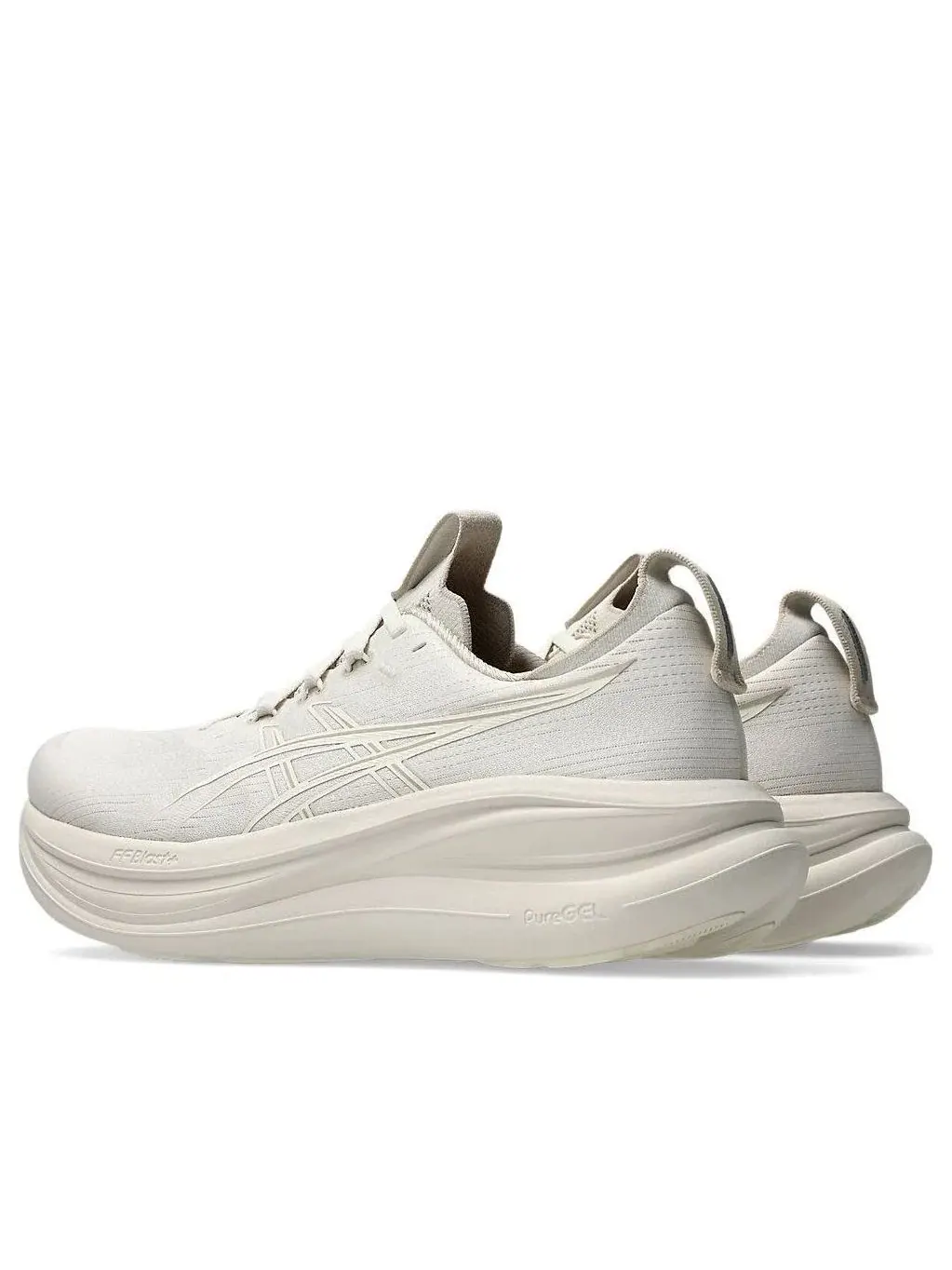 Мужские кроссовки для бега с широкой колодкой Gel-Nimbus 28 ASICS — изображение 4 из 7, белый
