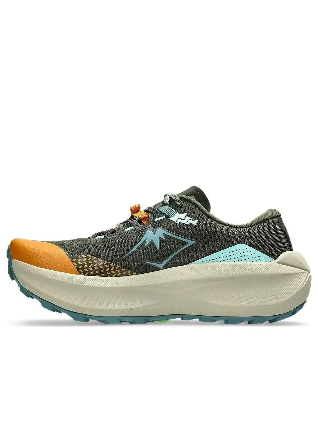 Мужские кроссовки для бега с сетчатым верхом Trabuco Max 5 ASICS — изображение 1 из 7, бирюзовый