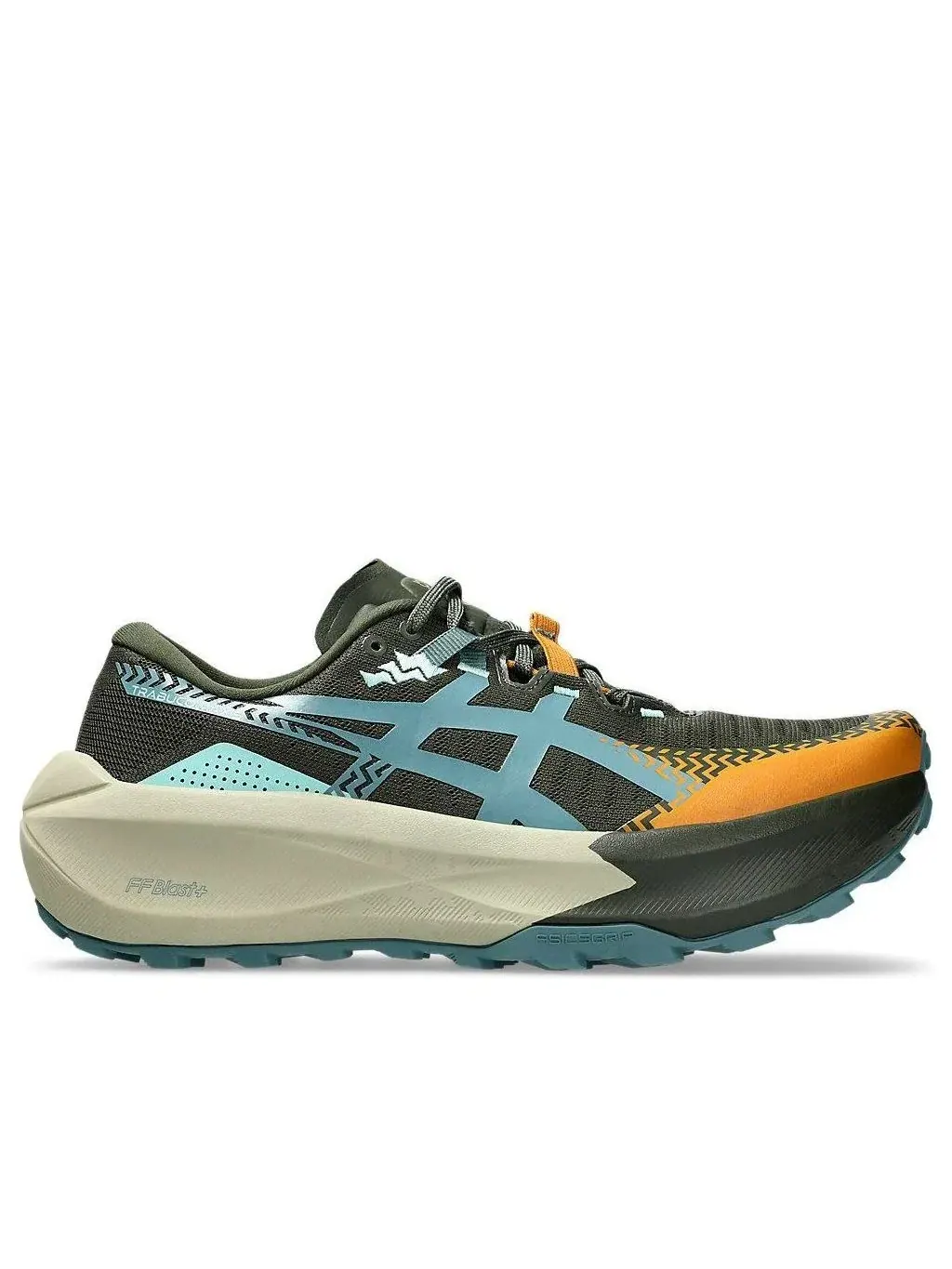 Мужские кроссовки для бега с сетчатым верхом Trabuco Max 5 ASICS — изображение 2 из 7, бирюзовый