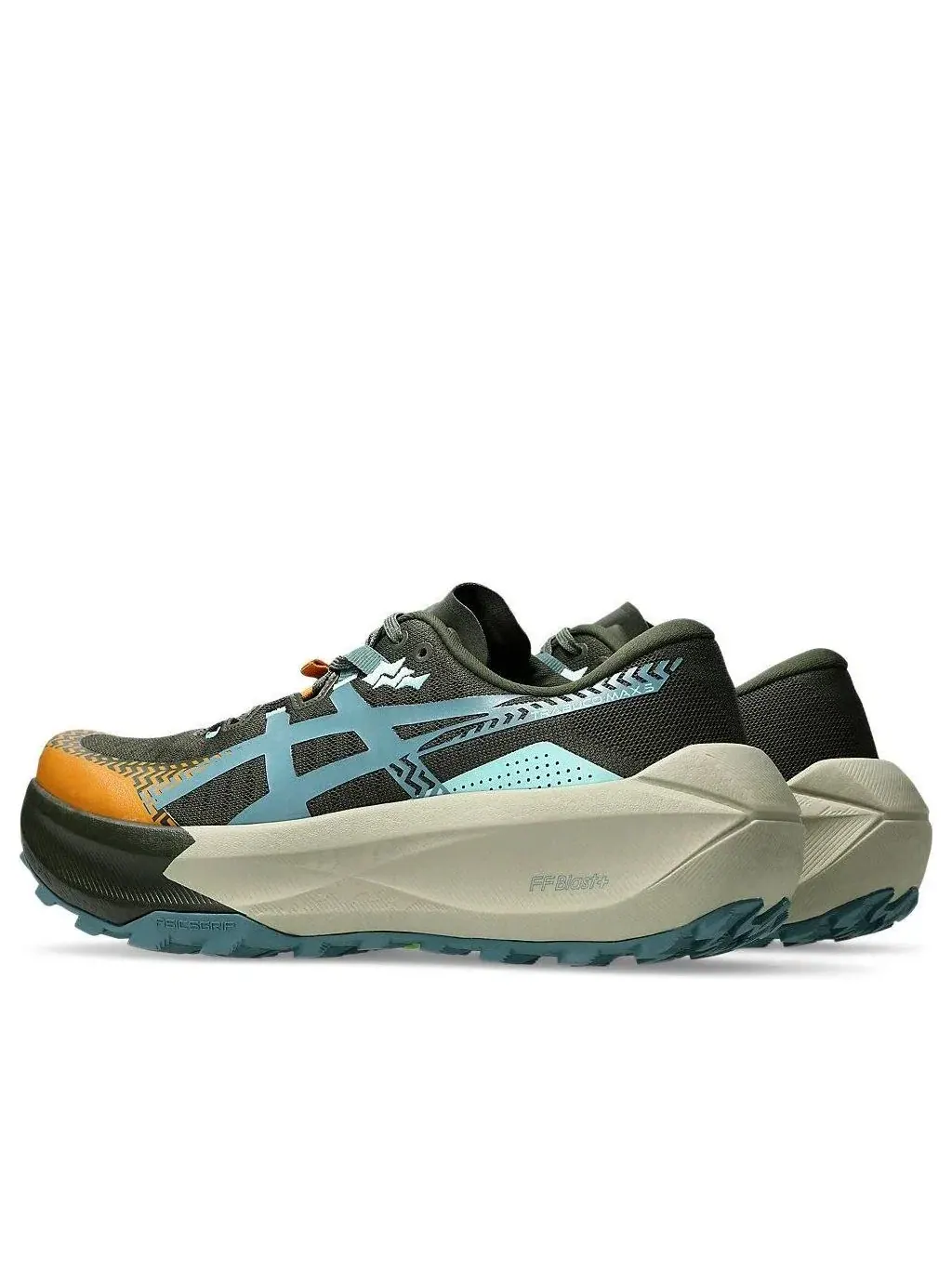 Мужские кроссовки для бега с сетчатым верхом Trabuco Max 5 ASICS — изображение 4 из 7, бирюзовый