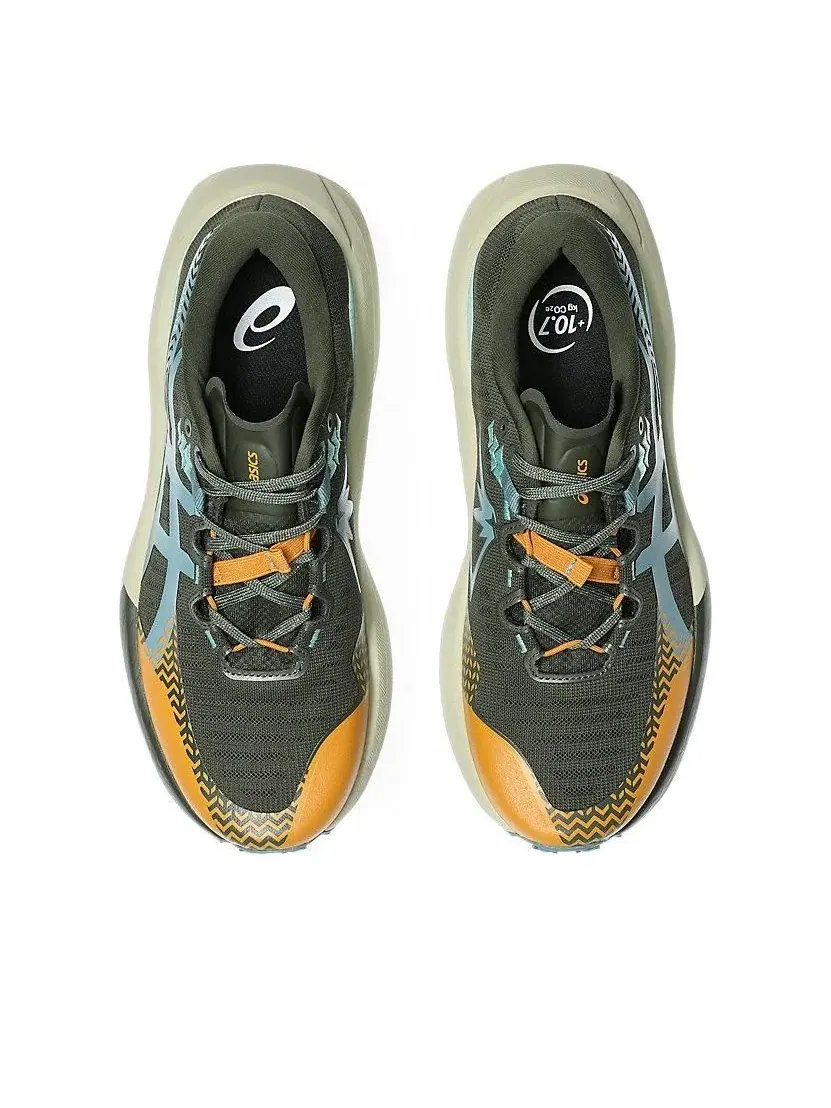 Мужские кроссовки для бега с сетчатым верхом Trabuco Max 5 ASICS — изображение 6 из 7, бирюзовый