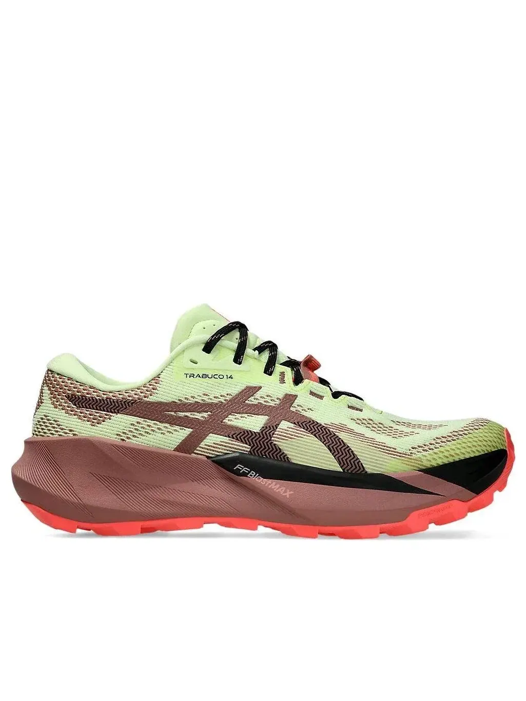 Мужские кроссовки для бега с сетчатым верхом Trabuco 14 ASICS — изображение 2 из 7, желтый