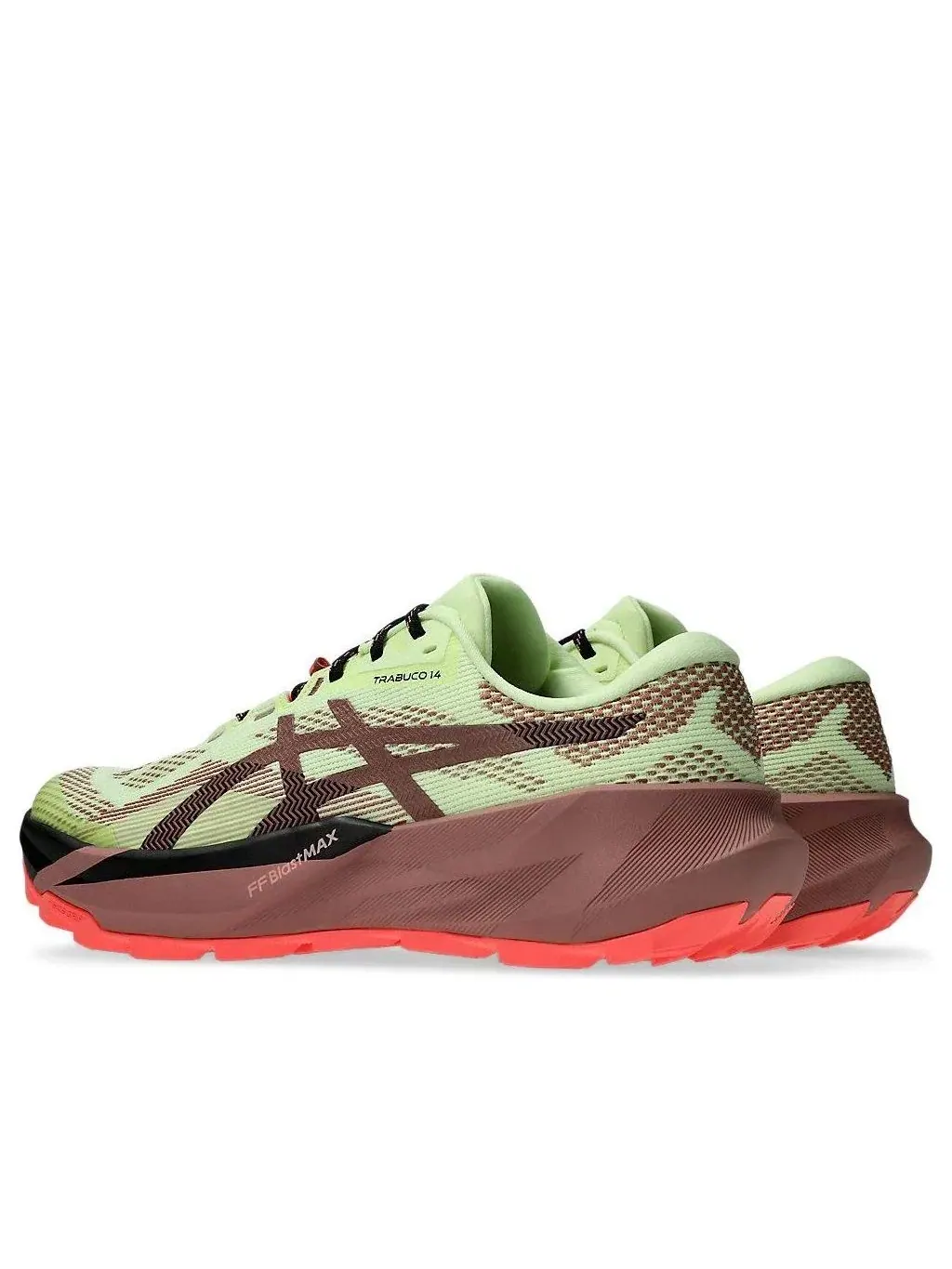 Мужские кроссовки для бега с сетчатым верхом Trabuco 14 ASICS — изображение 4 из 7, желтый