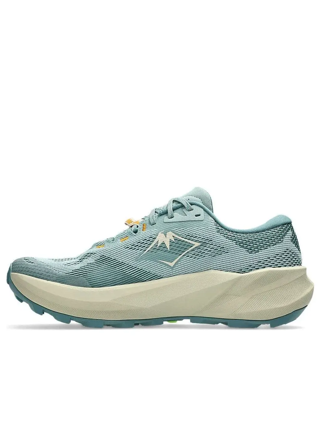 Мужские кроссовки для бега с сетчатым верхом Trabuco 14 ASICS — изображение 1 из 7, бирюзовый