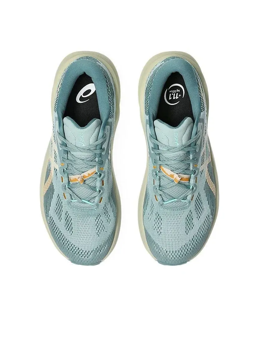 Мужские кроссовки для бега с сетчатым верхом Trabuco 14 ASICS — изображение 6 из 7, бирюзовый