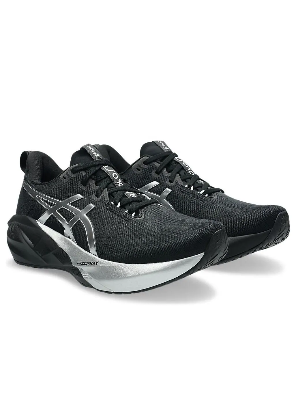 Asics Novablast 5 Platinum 'Platinum Black' — изображение 3 из 7, платиновый/черный