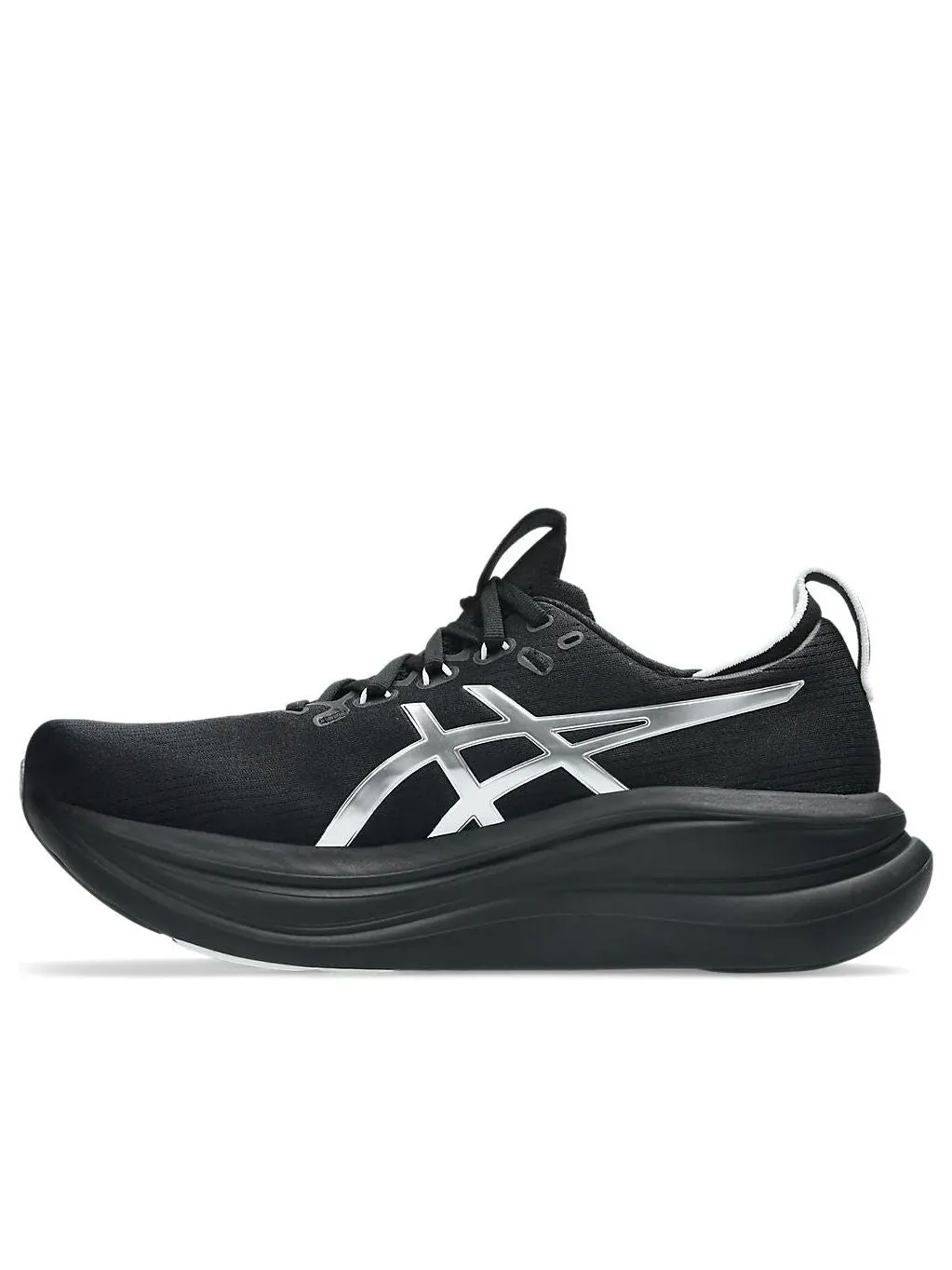 Asics Gel-Nimbus 28 'Platinum Black' — изображение 1 из 7, платиновый/черный