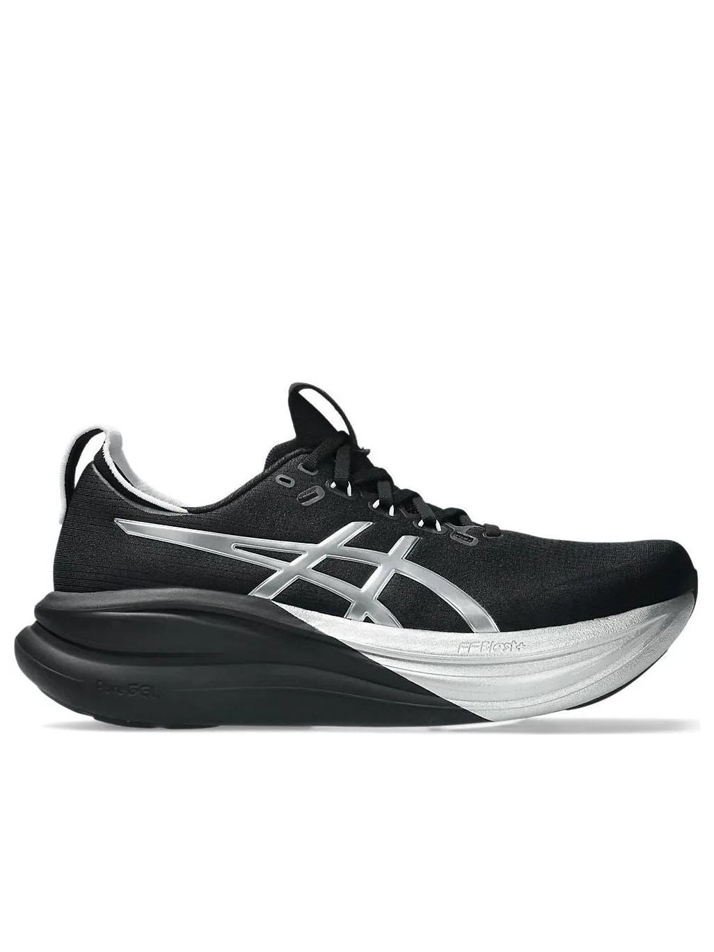 Asics Gel-Nimbus 28 'Platinum Black' — изображение 2 из 7, платиновый/черный