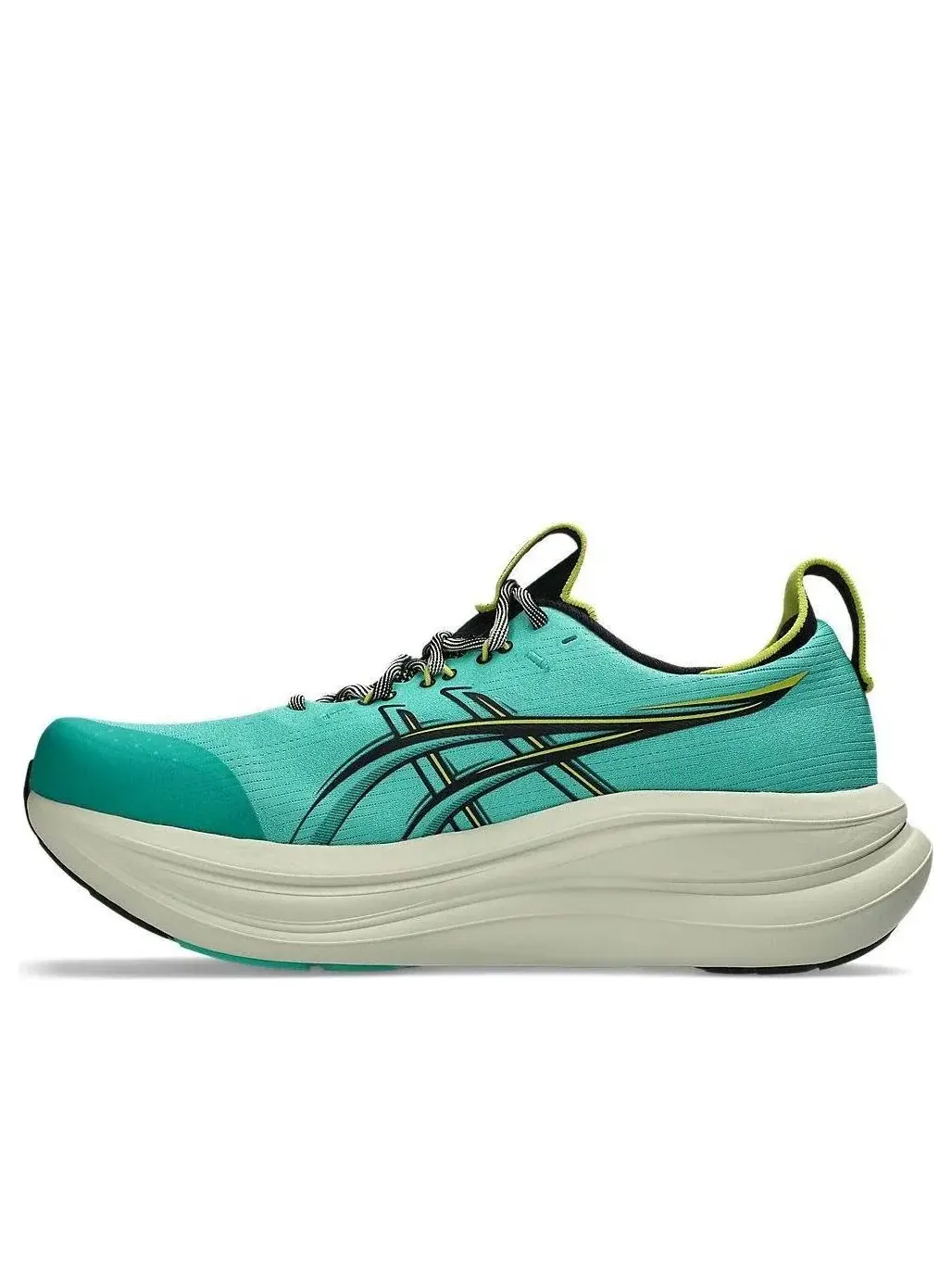 Кроссовки ASICS Nimbus 28 TR 'Aurora Green Black' 1011C216-300 — изображение 1 из 6, зеленый