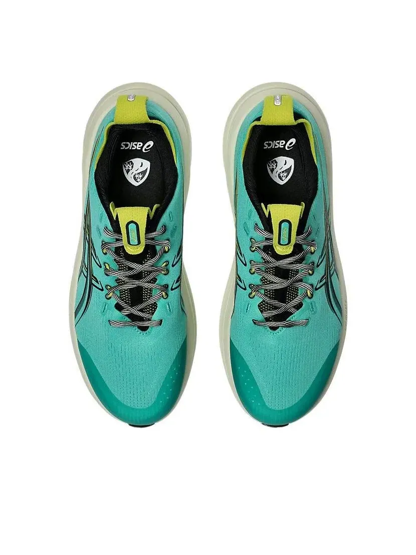 Кроссовки ASICS Nimbus 28 TR 'Aurora Green Black' 1011C216-300 — изображение 3 из 6, зеленый