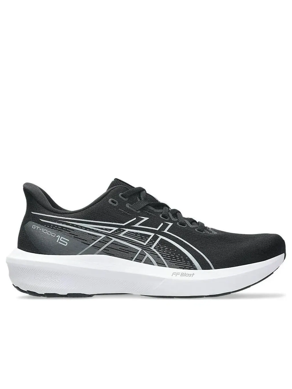 Мужские кроссовки для бега ASICS GT-1000 15 — изображение 2 из 7, черный