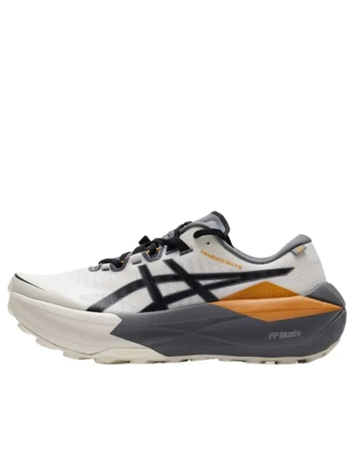 Кроссовки ASICS Trabuco Max 5 Go 'Cream Carbon Black' — изображение 1 из 4, белый