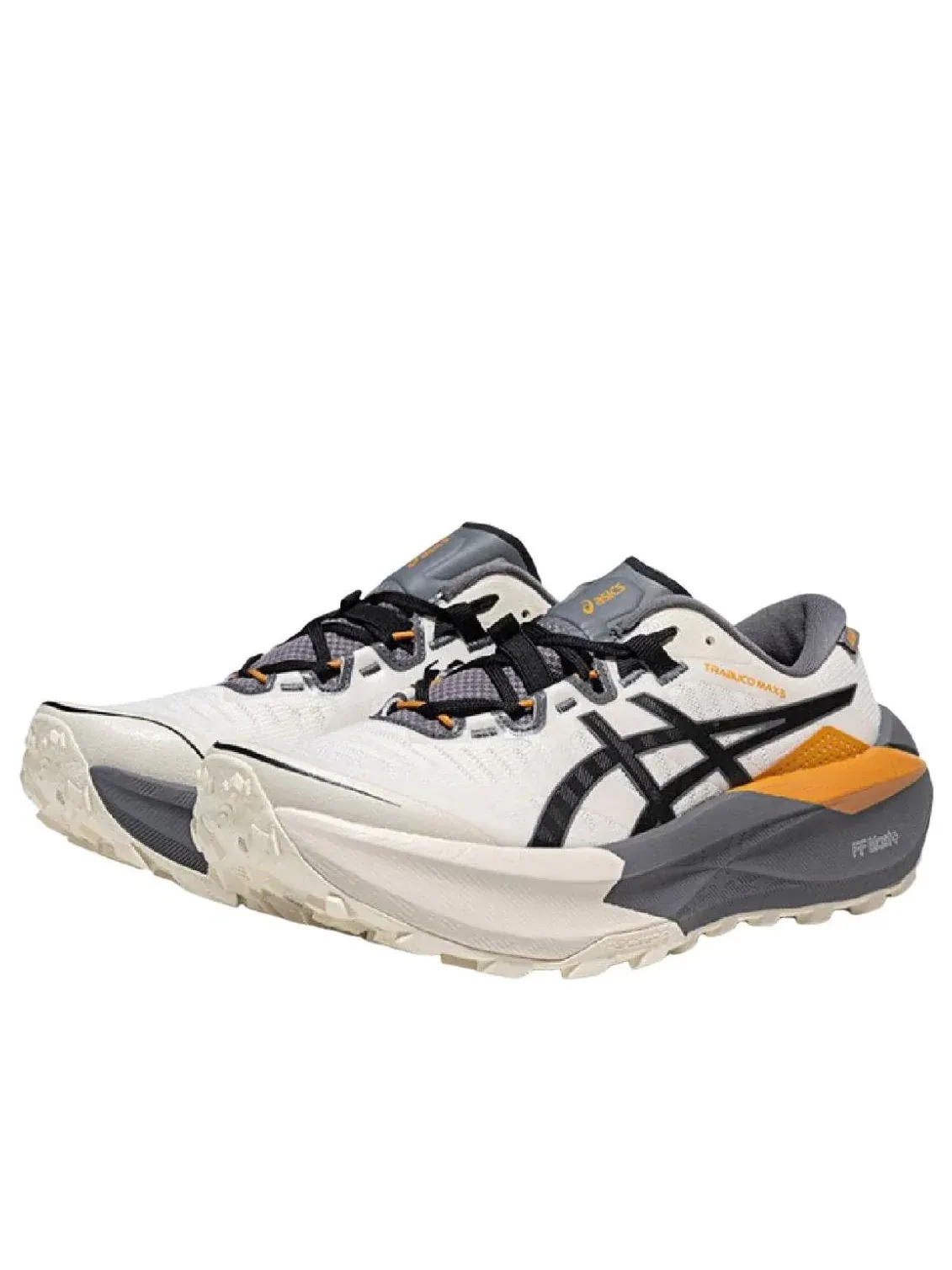 Кроссовки ASICS Trabuco Max 5 Go 'Cream Carbon Black' — изображение 2 из 4, белый