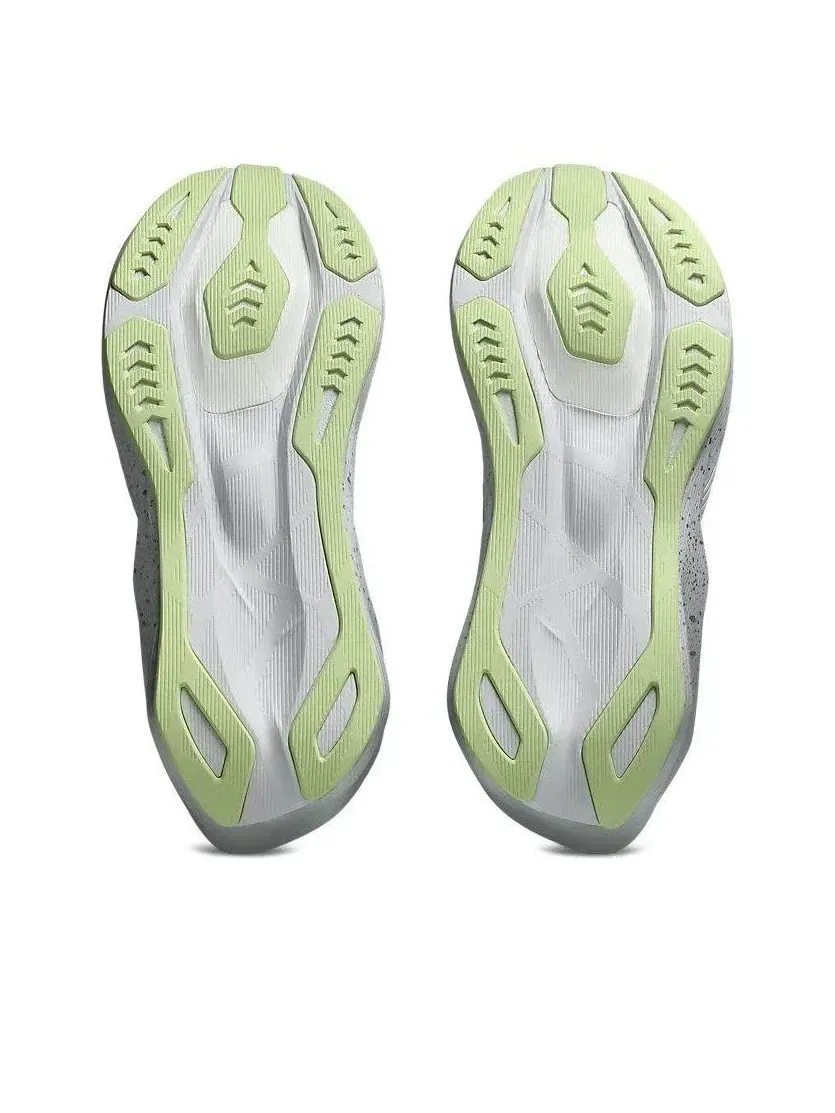 Мужские кроссовки для бега Novablast 6 Platinum Glow Green ASICS — изображение 7 из 7, серый