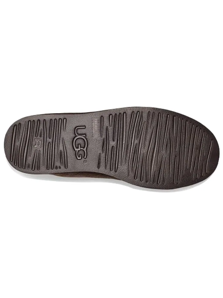 Мужские зимние ботинки UGG Bosley Series кожаные с овчиной — изображение 7 из 7, коричневый