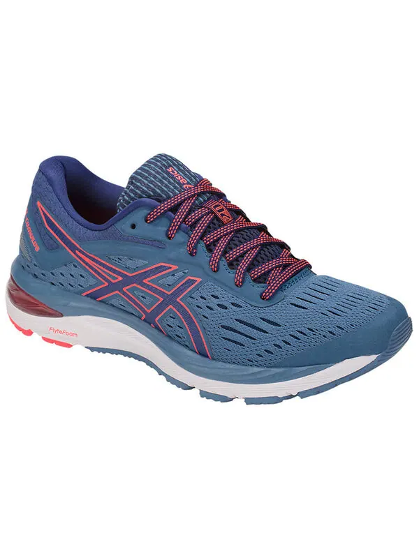 Кроссовки gel cumulus 20 красные Asics — изображение 3 из 4, синий/красный