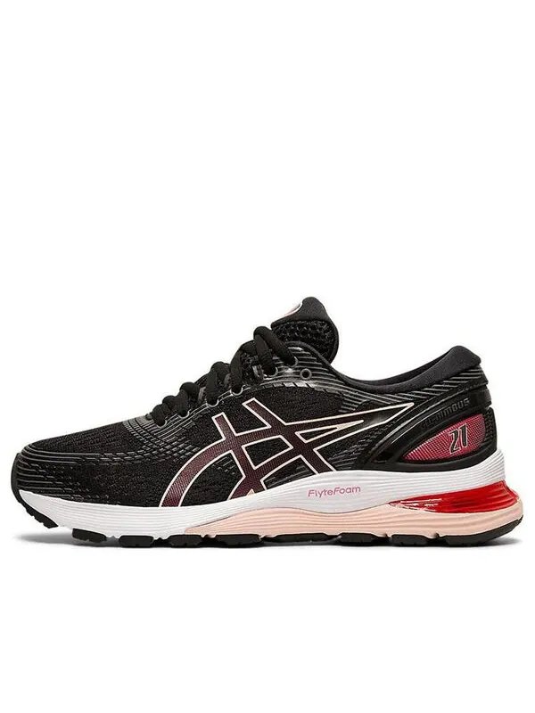 Кроссовки гель нимбус 21 Asics — изображение 1 из 4, черный