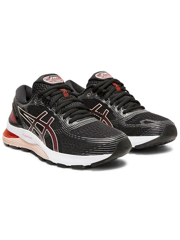 Кроссовки гель нимбус 21 Asics — изображение 3 из 4, черный