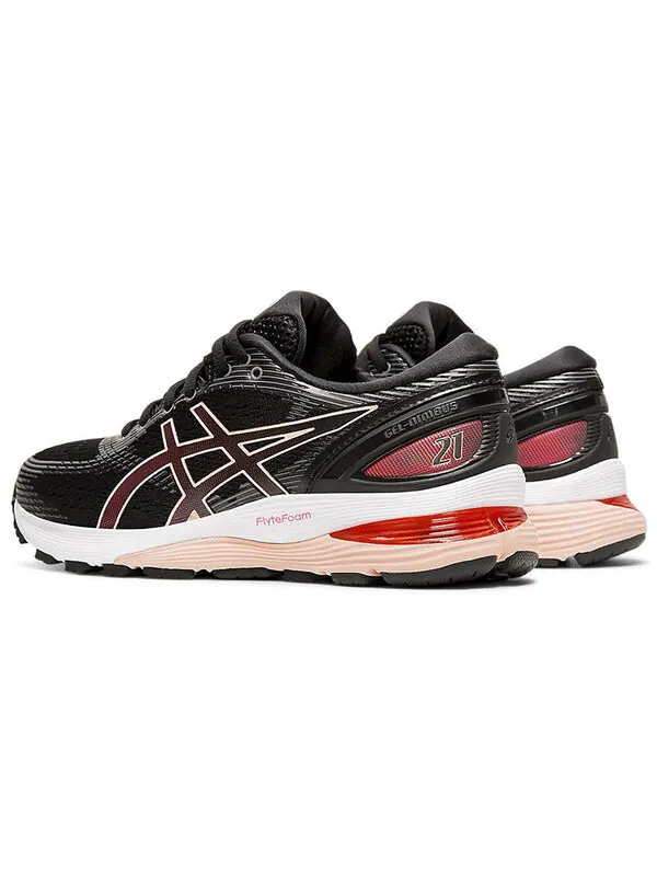 Кроссовки гель нимбус 21 Asics — изображение 4 из 4, черный