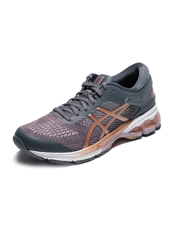 Кроссовки гель каяно 26 Asics — изображение 2 из 4, серый/фиолетовый