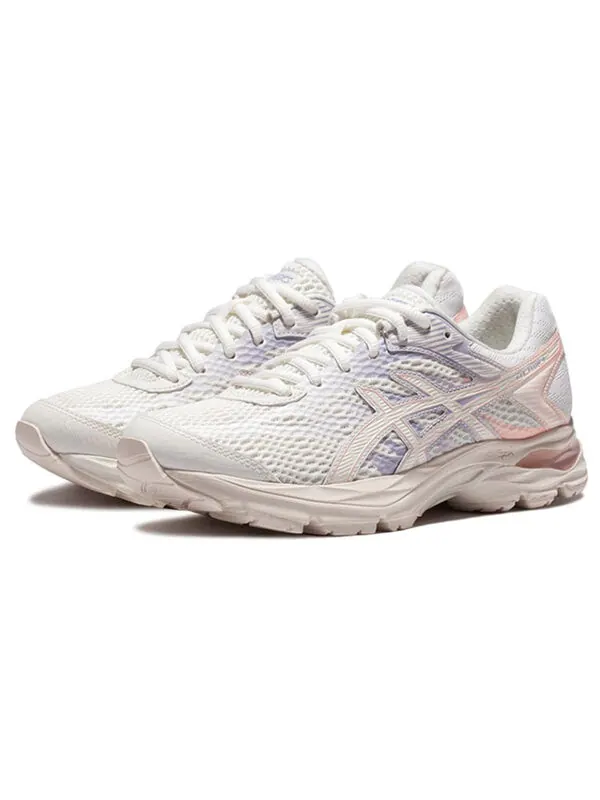 Кроссовки гель флюс 4 Asics — изображение 2 из 4, белый/фиолетовый/розовый