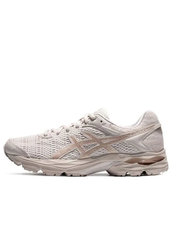 Кроссовки гель флюс 4 золотистый Asics — изображение 1 из 4, кремовый/золотистый