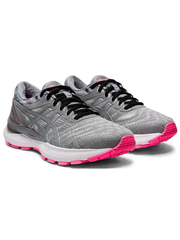 Кроссовки гелевые нимбус 22 облегченный показ Asics — изображение 3 из 4, белый