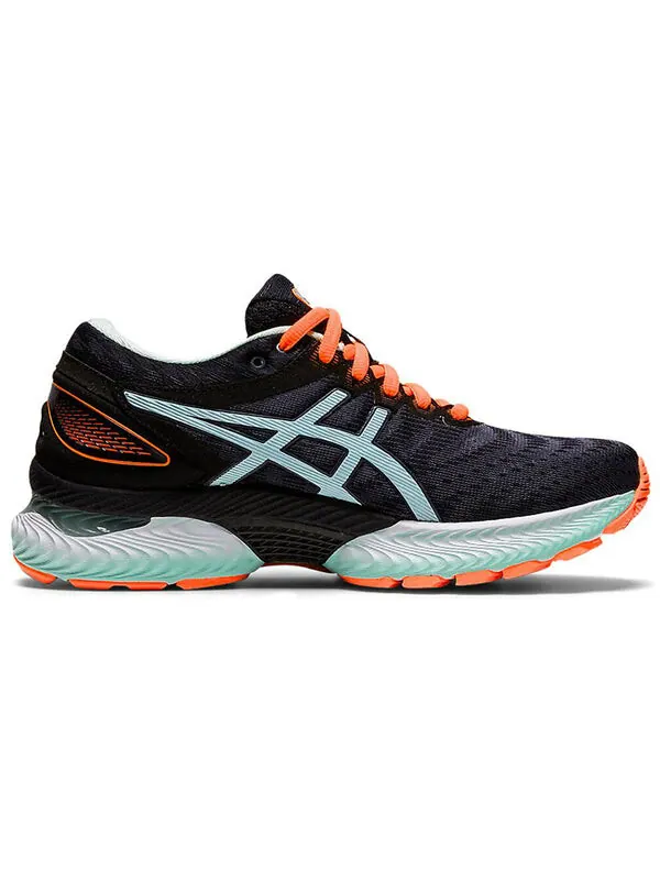 Кроссовки гель нимбус 22 Asics — изображение 2 из 4, черный