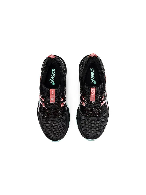 Кроссовки гелевые Venture 8 широкие Asics — изображение 3 из 4, черный/прозрачный синий