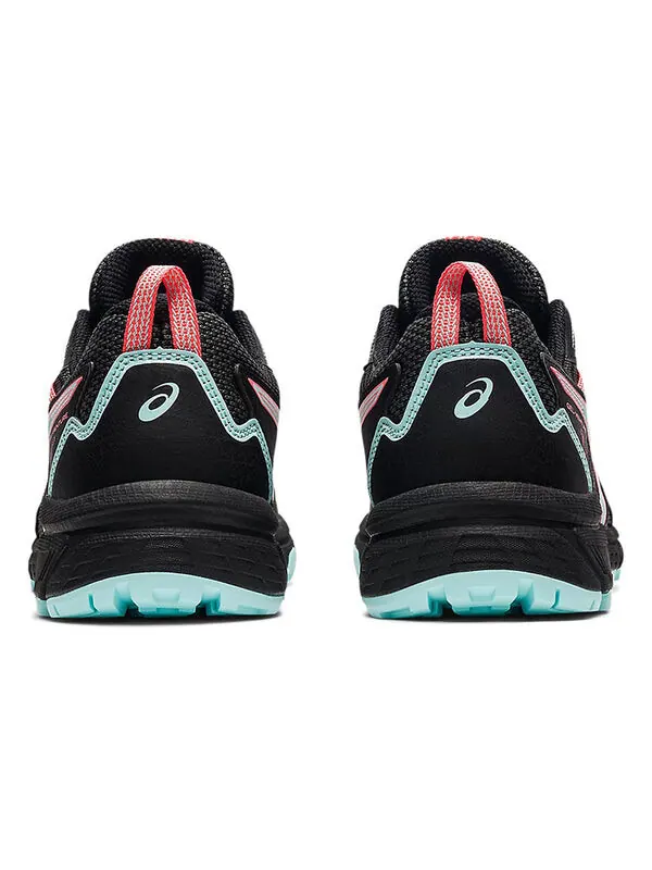 Кроссовки гелевые Venture 8 широкие Asics — изображение 4 из 4, черный/прозрачный синий