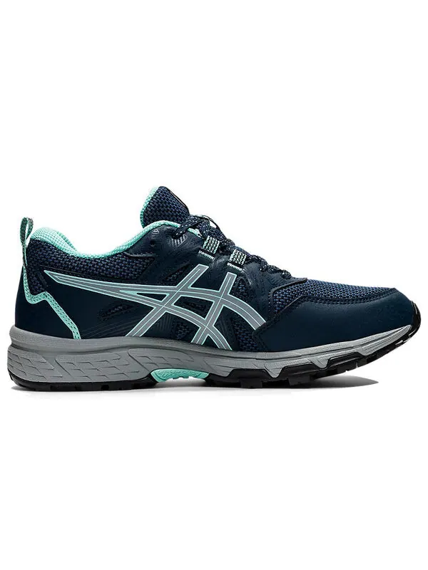 Кроссовки gel-venture 8 'mako blue oasis green' Asics — изображение 2 из 4, синий