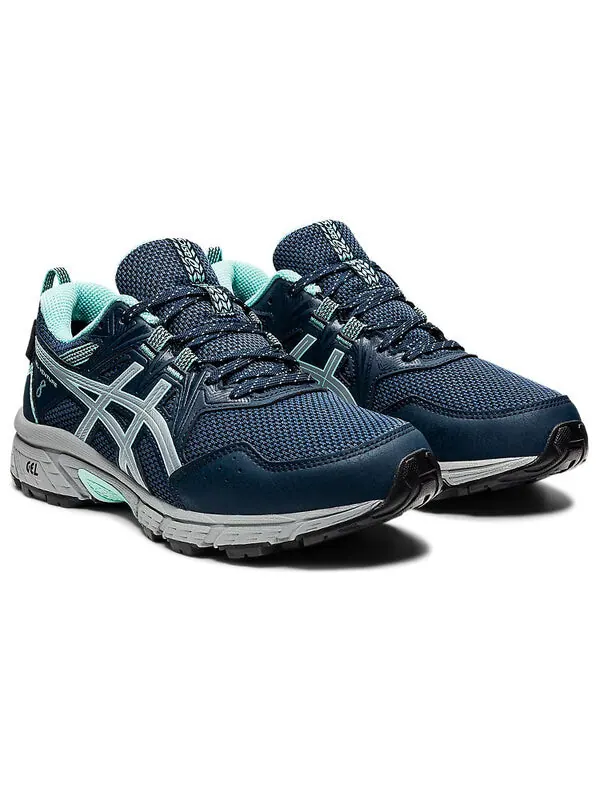 Кроссовки gel-venture 8 'mako blue oasis green' Asics — изображение 3 из 4, синий