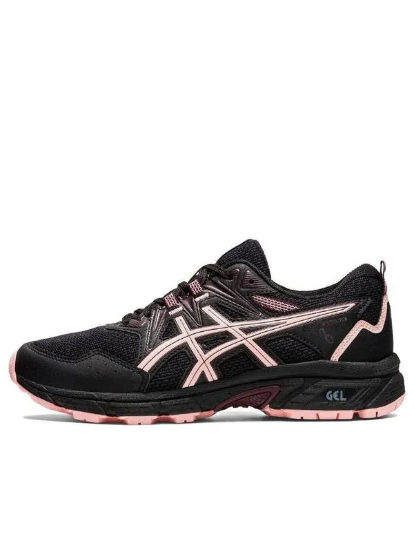 Кроссовки гель венчур 8 Asics — изображение 1 из 4, черный/розовый