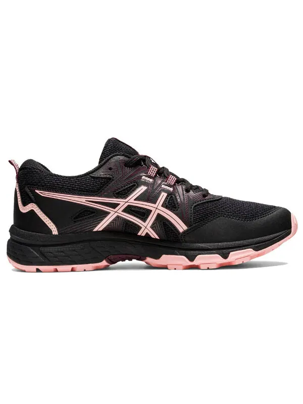 Кроссовки гель венчур 8 Asics — изображение 2 из 4, черный/розовый