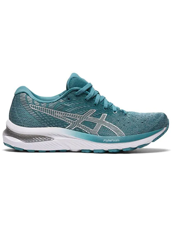 Кроссовки гель кумулус 22 Asics — изображение 2 из 4, синий/серый