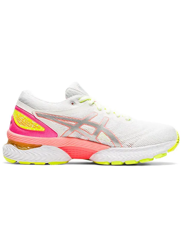 Кроссовки гелевые нимбус 22 облегченный показ Asics — изображение 2 из 4, розовый