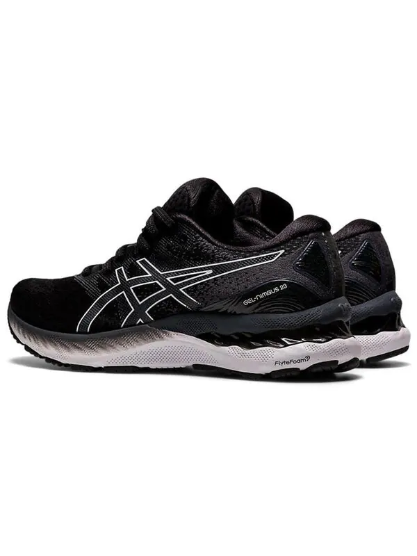 Кроссовки гель нимбус 23 Asics — изображение 4 из 4, черный